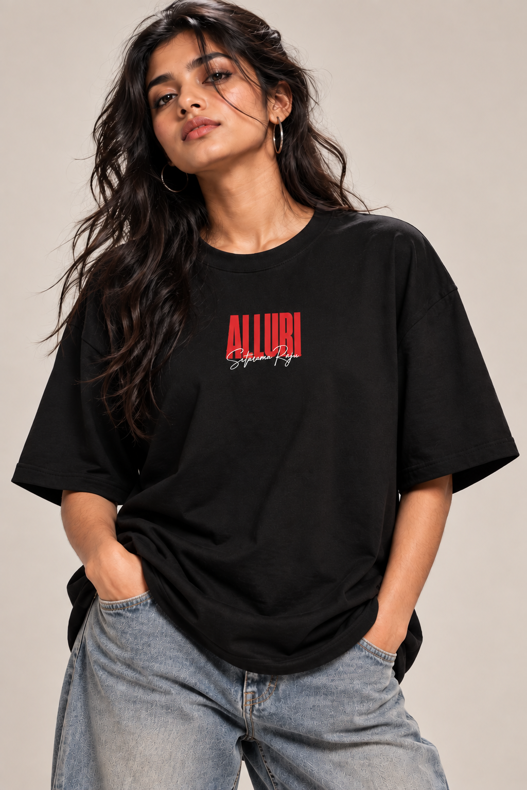 Alluri Sitarama Raju Unisex Oversized T-Shirt