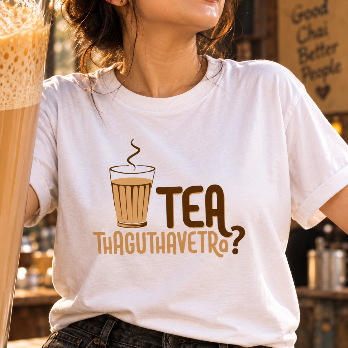 Tea Thaguthavetra? Tea Lover Unisex T-Shirt