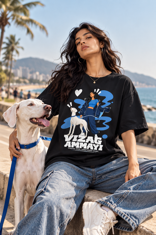 Vizag Ammayi Women's Oversized T-Shirt