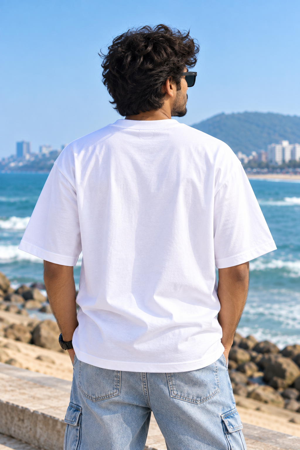 Vizag City – City of Destiny Unisex Oversized T-Shirt