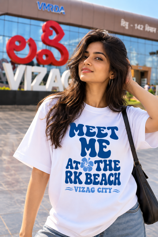 Meet Me at RK Beach Women's Oversized T-Shirt